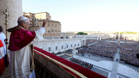 El recién elegido Papa León XIV, el cardenal Robert F. Prevost de EEUU. El recién elegido Papa León XIV, el cardenal Robert F. Prevost de EEUU.